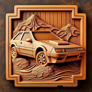 3D мадэль Subaru XT (STL)